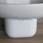 Pedestal Wall-mounted, color: White Pedestals Pedestal Wall-mounted, color: White Pedestals