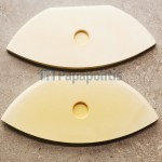 Shower seat material: Plastic, color: White Shower seats Shower seat material: Plastic, color: White Shower seats