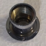 Ροζέτα σύνδεσμος για σκέπασμα καζανακίου από ABS, χρώμα: Χρωμέ Ροζέτες