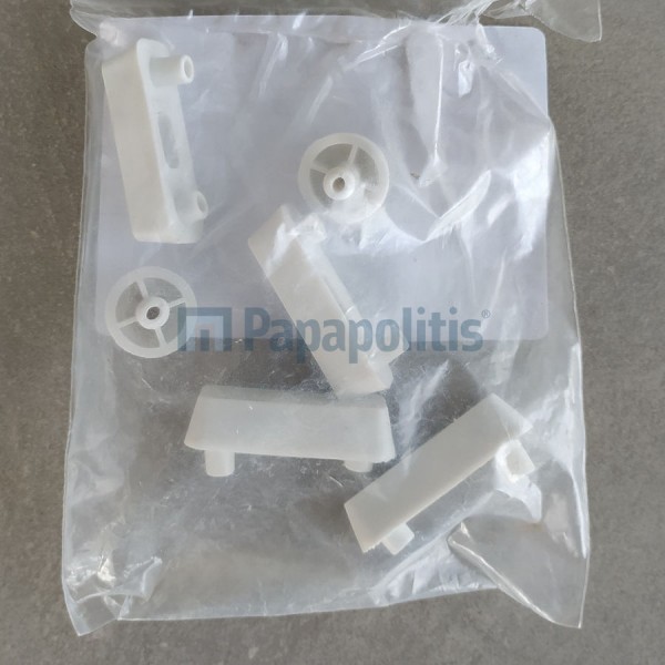 Seat buffer material: Plastic Buffers for WC seats