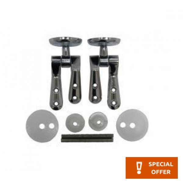 Σετ σύνδεσης καλύμματος λεκάνης χρωμέ Σετ σύνδεσης καλυμμάτων