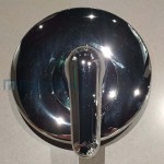 Shower tap Wall-mounted external part 1 way material: Brass mixer With plate without hand shower, hose and holder, color: Chrome surface: Glossy Wall-mounted - external part Shower tap Wall-mounted external part 1 way material: Brass mixer With plate without hand shower, hose and holder, color: Chrome surface: Glossy Wall-mounted - external part