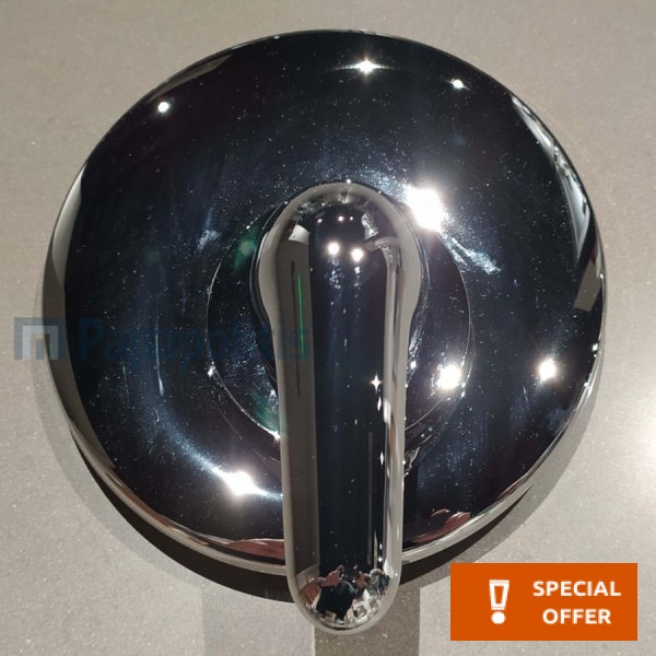 Shower tap Wall-mounted external part 1 way material: Brass mixer With plate without hand shower, hose and holder, color: Chrome surface: Glossy Wall-mounted - external part Shower tap Wall-mounted external part 1 way material: Brass mixer With plate without hand shower, hose and holder, color: Chrome surface: Glossy Wall-mounted - external part