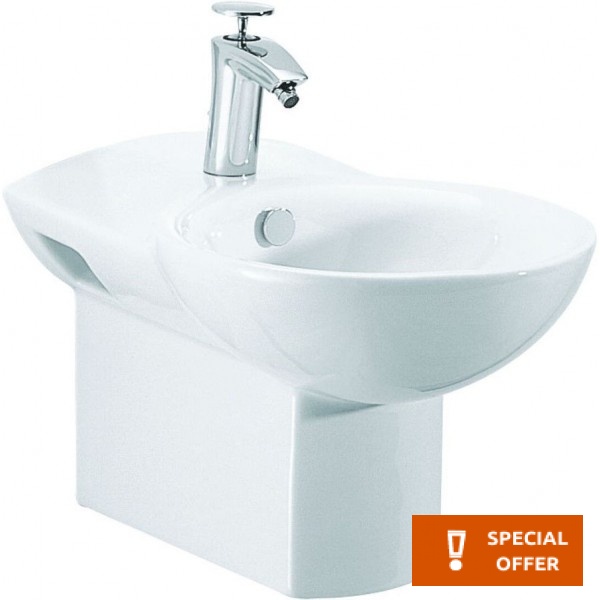 Bidet Wall-mounted, color: White surface: Glossy Wall-mounted Bidet Wall-mounted, color: White surface: Glossy Wall-mounted