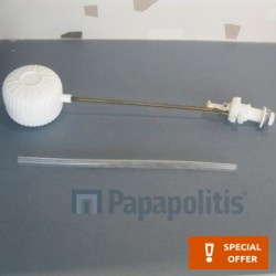 Φλοτέρ καζανακίου από πλαστικό Μηχανισμοί εξωτερικών καζανακίων (φλοτέρ)