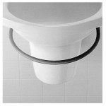 Pedestal Wall-mounted, color: White Pedestals Pedestal Wall-mounted, color: White Pedestals