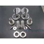 Hinges (connection set toilet-seat) Toilet seat hinges Hinges (connection set toilet-seat) Toilet seat hinges