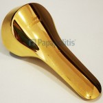Tap lever, color: Gold Tap handles