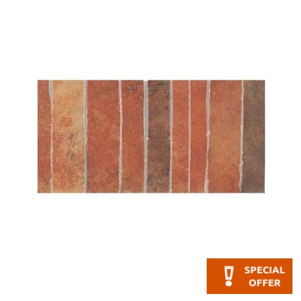 Edging (Listello) 17,5x35 Italy 1st choice rettificato Fascia, hue: Red Tile Liners (Listello)-Decore Edging (Listello) 17,5x35 Italy 1st choice rettificato Fascia, hue: Red Tile Liners (Listello)-Decore