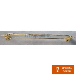 Shelf 72cm material: Brass surface: Glossy, color: Gold Shelves