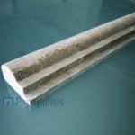 Marble edging 30,5x5 torello, hue: Beige Tile Liners (Listello)-Decore