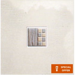 Decor tile 20x20 Italy 1st choice Inserto, hue: Beige Tile Liners (Listello)-Decore