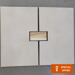 Decor tile 25x40 Italy 1st choice Inserto, hue: Beige Tile Liners (Listello)-Decore