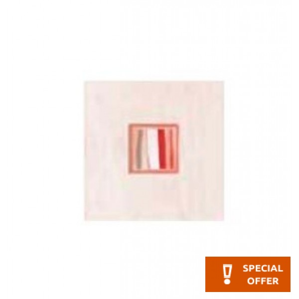 Decor tile 20x20 Italy 1st choice Inserto Pennelatto, hue: Pink Tile Liners (Listello)-Decore Decor tile 20x20 Italy 1st choice Inserto Pennelatto, hue: Pink Tile Liners (Listello)-Decore