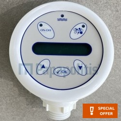 Control Panel material: Plastic, color: White