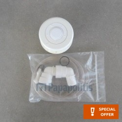 Μπουτόν εκκίνησης υδρομασάζ 078 Digital από πλαστικό Μπουτόν καζανακίων