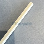 Προφίλ καμπίνας 1,5x1,5x185cm,λευκό από μέταλλο Προφίλ καμπίνας ντουζιέρας