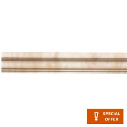 Border (listello) 5x29,5 Italy 1st choice surface: Matt, hue: Beige Tile Liners (Listello)-Decore