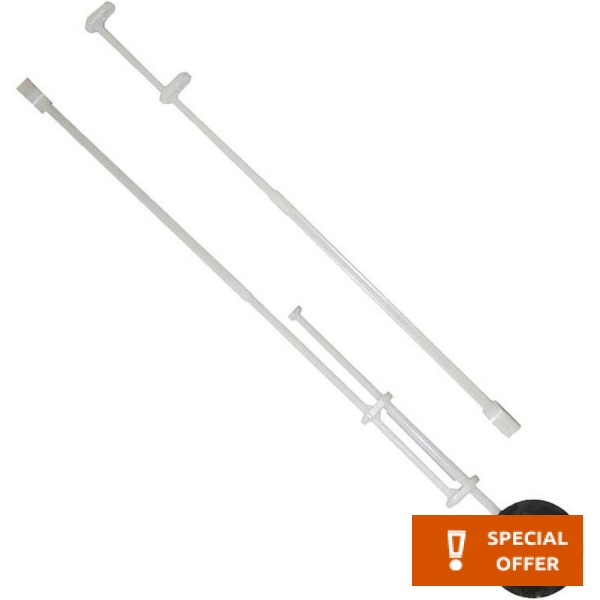 Float valve material: Plastic Fluidmasters