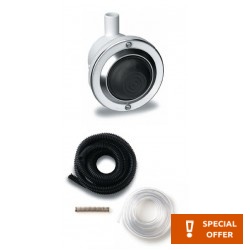 Actuation button for toilet flush plate material: ABS pneumatic, color: Chrome surface: Glossy Parts