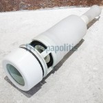 External flush cistern mechanism material: Plastic Fluidmasters