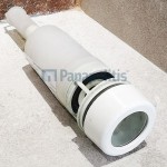 External flush cistern mechanism material: Plastic Fluidmasters