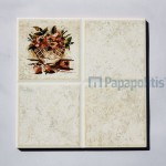 Decor tile 20x20 Italy 1st choice, hue: Beige Decors