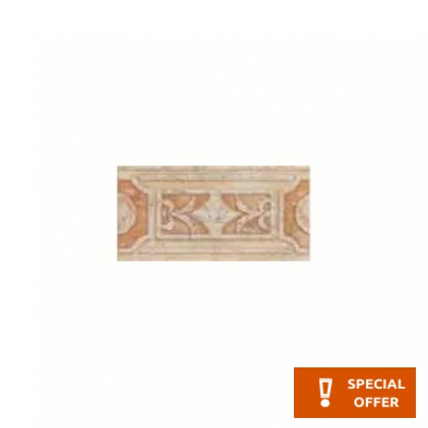 Μπορντούρα (Listello) 16,5x33,3 Ιταλίας Α’ διαλογής, απόχρωση: Μπεζ Μπορντούρες-Decore