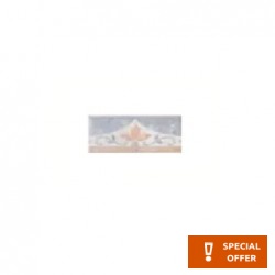 Border (listello) 8x20 Italy 1st choice surface: Glossy, hue: Blue Tile Liners (Listello)-Decore