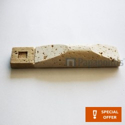 Edging (Listello) 3x15 Italy 1st choice, hue: Beige Tile Liners (Listello)-Decore