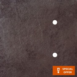 Edging (Listello) 18x18 Italy 1st choice Fascia 2, hue: Dark Grey Tile Liners (Listello)-Decore