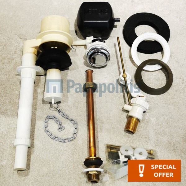 External flush cistern mechanism material: Plastic Fluidmasters External flush cistern mechanism material: Plastic Fluidmasters