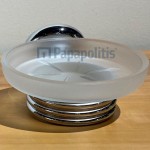 Soap material: Brass Wall-mounted, color: Chrome surface: Glossy Soap holders