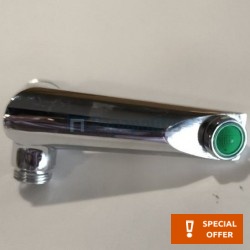 Εκροή (στόμιο) 10cm επίτοιχος τύπος A1, 2 οπών από ορείχαλκο, χρώμα: Χρωμέ επιφάνεια: Γυαλιστερή Στόμια (ρουξούνια)