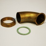 Ρακόρ γωνιακό 1 ½" από χαλκό Σωλήνες