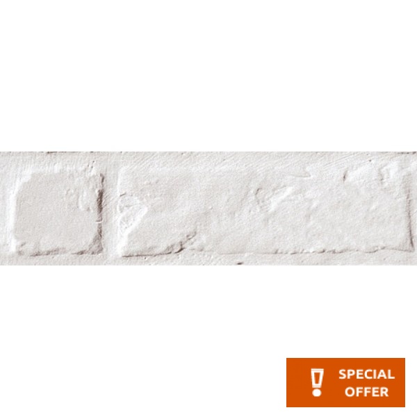 Edging (Listello) 7,6x22,8 Italy 1st choice, hue: White Tile Liners (Listello)-Decore Edging (Listello) 7,6x22,8 Italy 1st choice, hue: White Tile Liners (Listello)-Decore