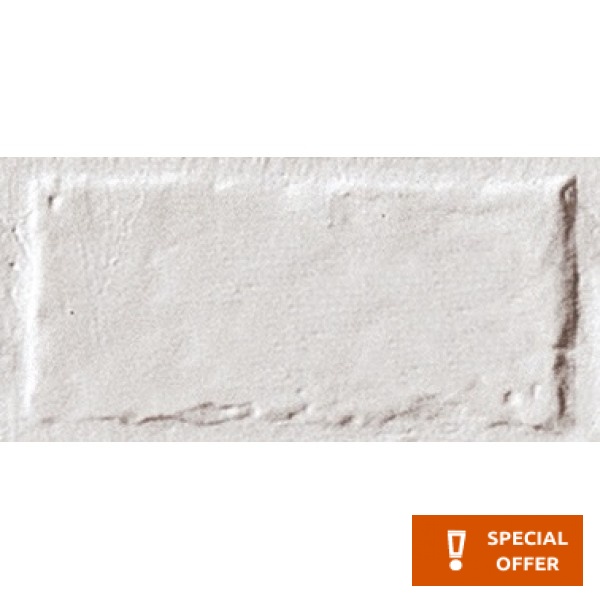 Edging (Listello) 7,6x15,2 Italy 1st choice, hue: White Tile Liners (Listello)-Decore