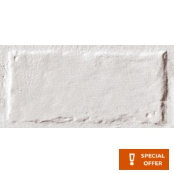 Μπορντούρα (Listello) 7,6x15,2 Ιταλίας Α’ διαλογής, απόχρωση: Λευκό Μπορντούρες-Decore