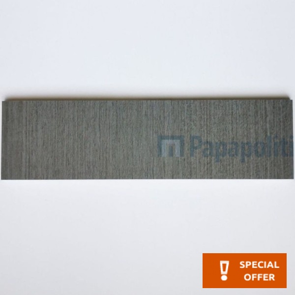 Border (listello) 9,3x34 Italy 1st choice surface: Matt, hue: Dark Grey Tile Liners (Listello)-Decore