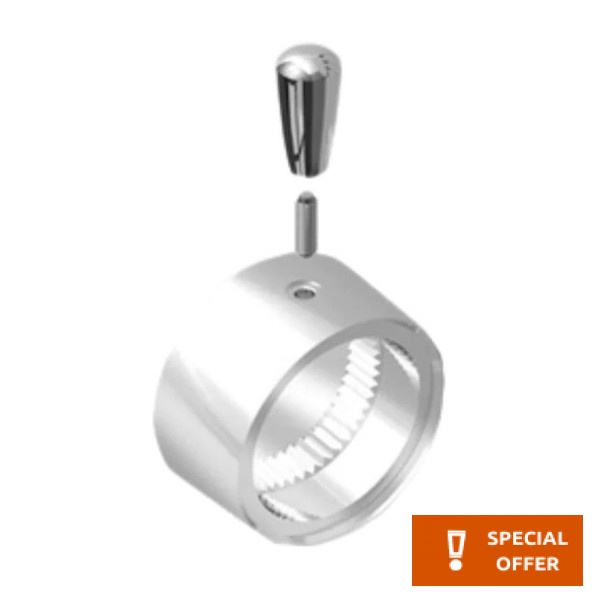 Tap lever, color: Chrome Tap handles