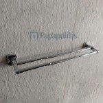 Towel 53cm Fixed double material: ABS, color: Chrome surface: Glossy Towel rails