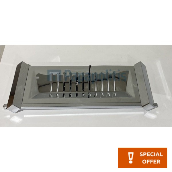 Sponge box material: Brass Double-mounted flat Single, color: Chrome surface: Glossy