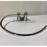 Towel ring open material: Brass, color: Chrome surface: Glossy