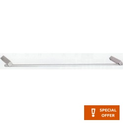 Towel 55cm Fixed material: Brass single, color: Chrome surface: Glossy Towel rails