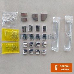 Κιτ εντοιχιζόμενου καζανακίου καμπίνας μπάνιου Εξαρτήματα