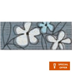 Μπορντούρα (Listello) Ισπανίας Α’ διαλογής επιφάνεια: Ματ, απόχρωση: Μπλε Μπορντούρες-Decore