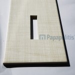 Edging (Listello) 14x56 Italy 1st choice naturale, hue: White Tile Liners (Listello)-Decore