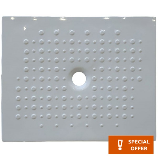 Shower tray Rectangular 100x80 material: Acrylic Rilievi, color: White surface: Glossy Rectangular Shower tray Rectangular 100x80 material: Acrylic Rilievi, color: White surface: Glossy Rectangular
