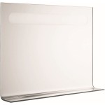 Bathroom mirror, shape: Rectangle 65x70 material: Crystal, color: Wood Oak Mirrors