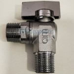 Switch material: Brass, color: Chrome surface: Glossy Angle valves
